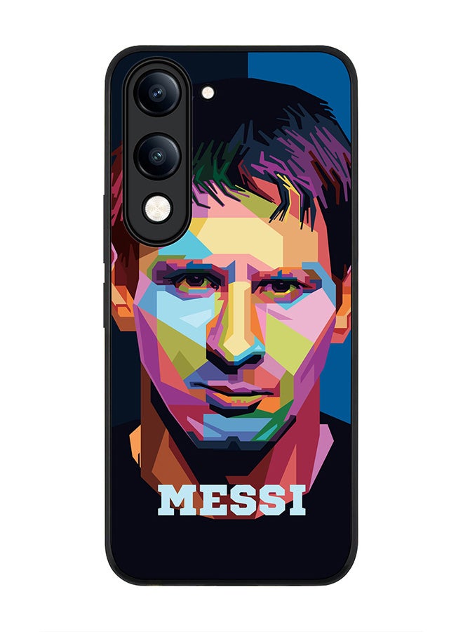 For vivo Y04 / Y29t 5G Case,Slim fit Camera Protection, Shockproof Thin Phone cover  - Poly Messi